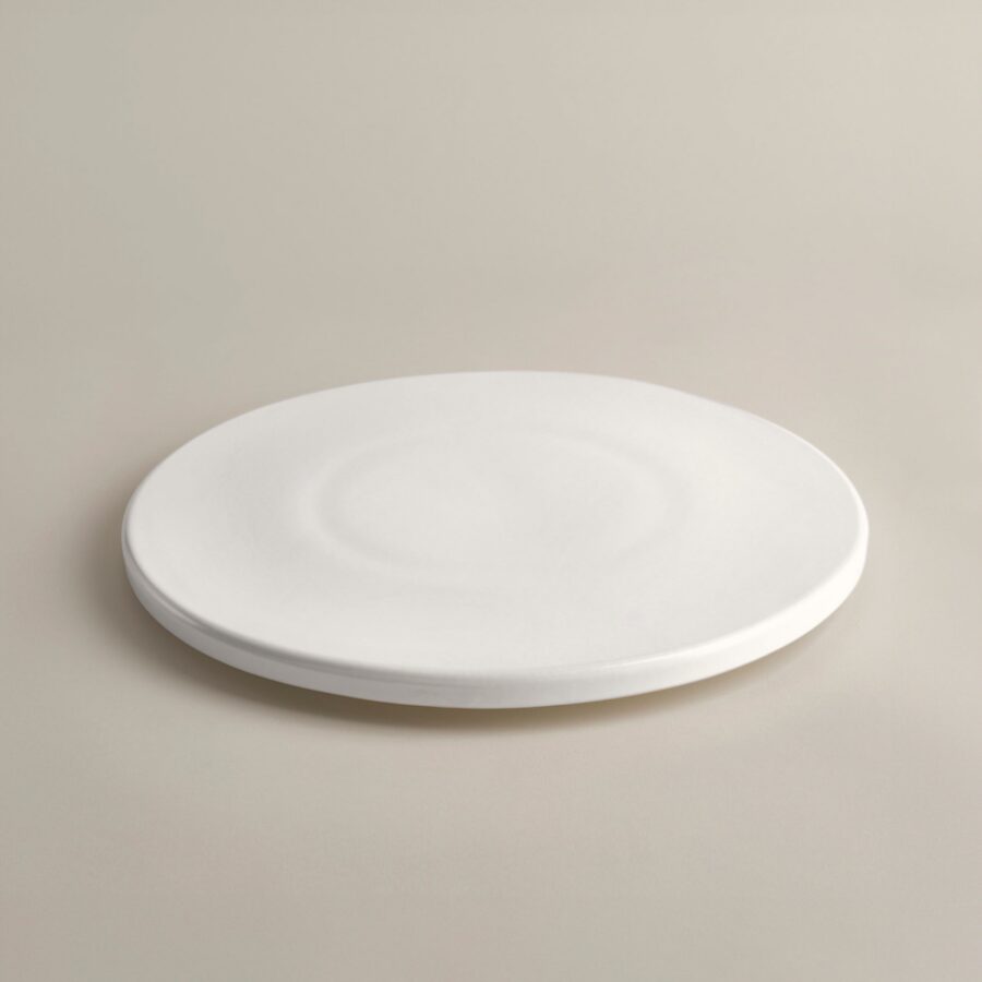 Rotating Ceramic Lazy Susan - Round Table Serving Turntable - for Shared Dining and Entertaining